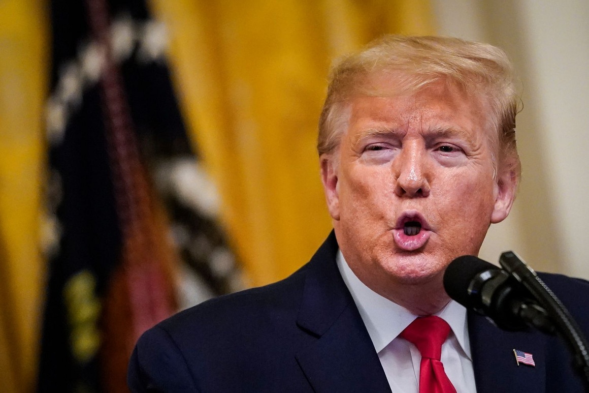 Ong Trump ghet tien ma hoa anh 1