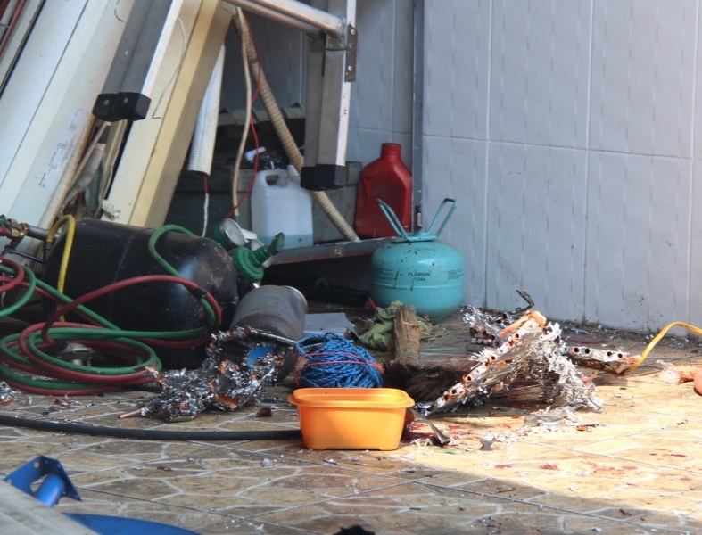 Thanh nien vang ra duong sau tieng no lon, tu vong tai cho hinh anh