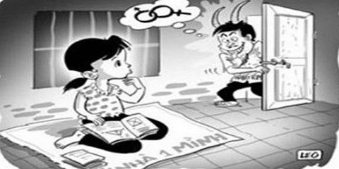 Cho be gai 5 tuoi choi dien thoai roi gio tro dam o hinh anh