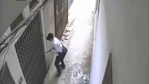 Trom dot nhap trung tam viec lam lay hang loat tai san hinh anh