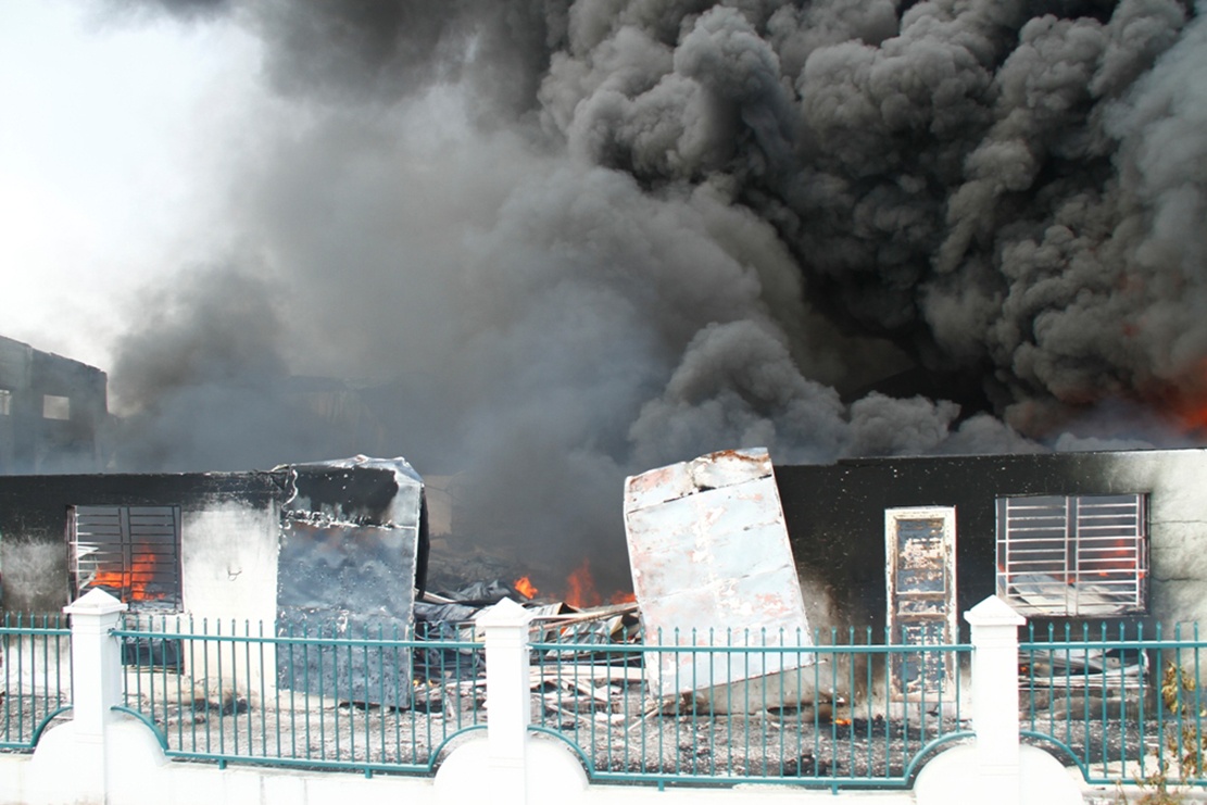 chay du doi cong ty o Binh Duong anh 1