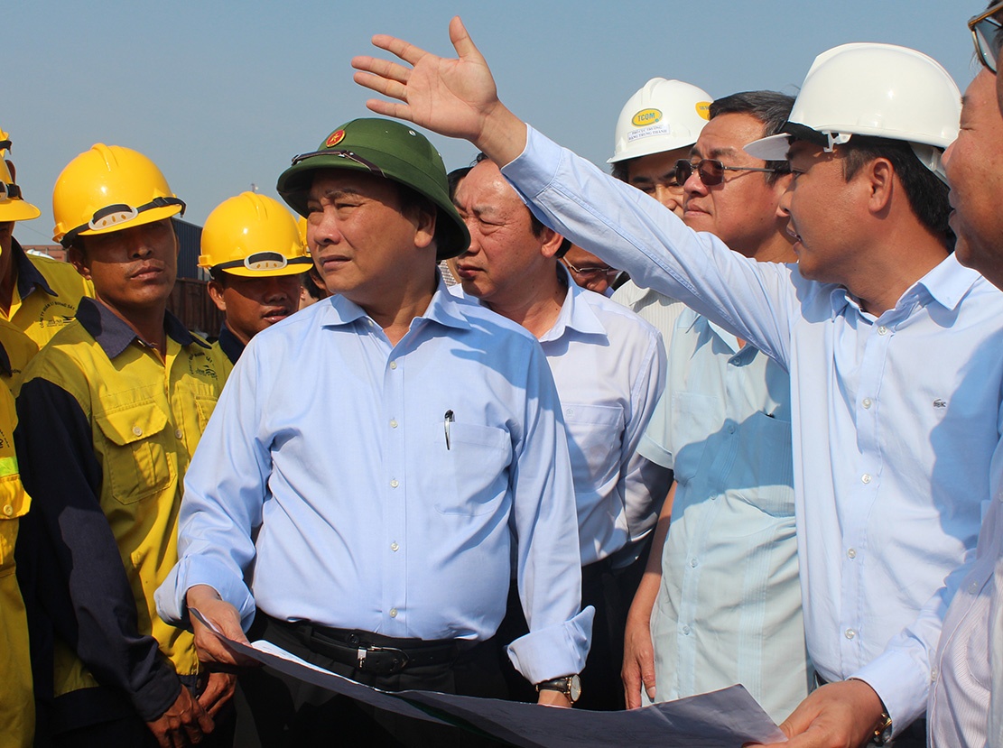 Pho thu tuong Nguyen Xuan Phuc chi dao xay cau Ghenh an toan hinh anh