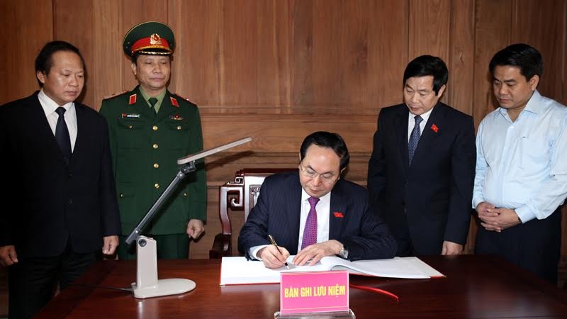 Chủ tịch nước Trần Đại Quang ảnh 2 Chu tich nuoc Tran Dai Quang anh 2