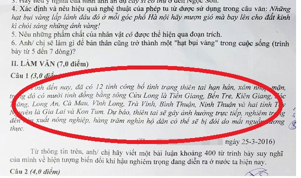 Kiem diem nguoi ra de thi Ninh Thuan, Binh Thuan thuoc DBSCL hinh anh
