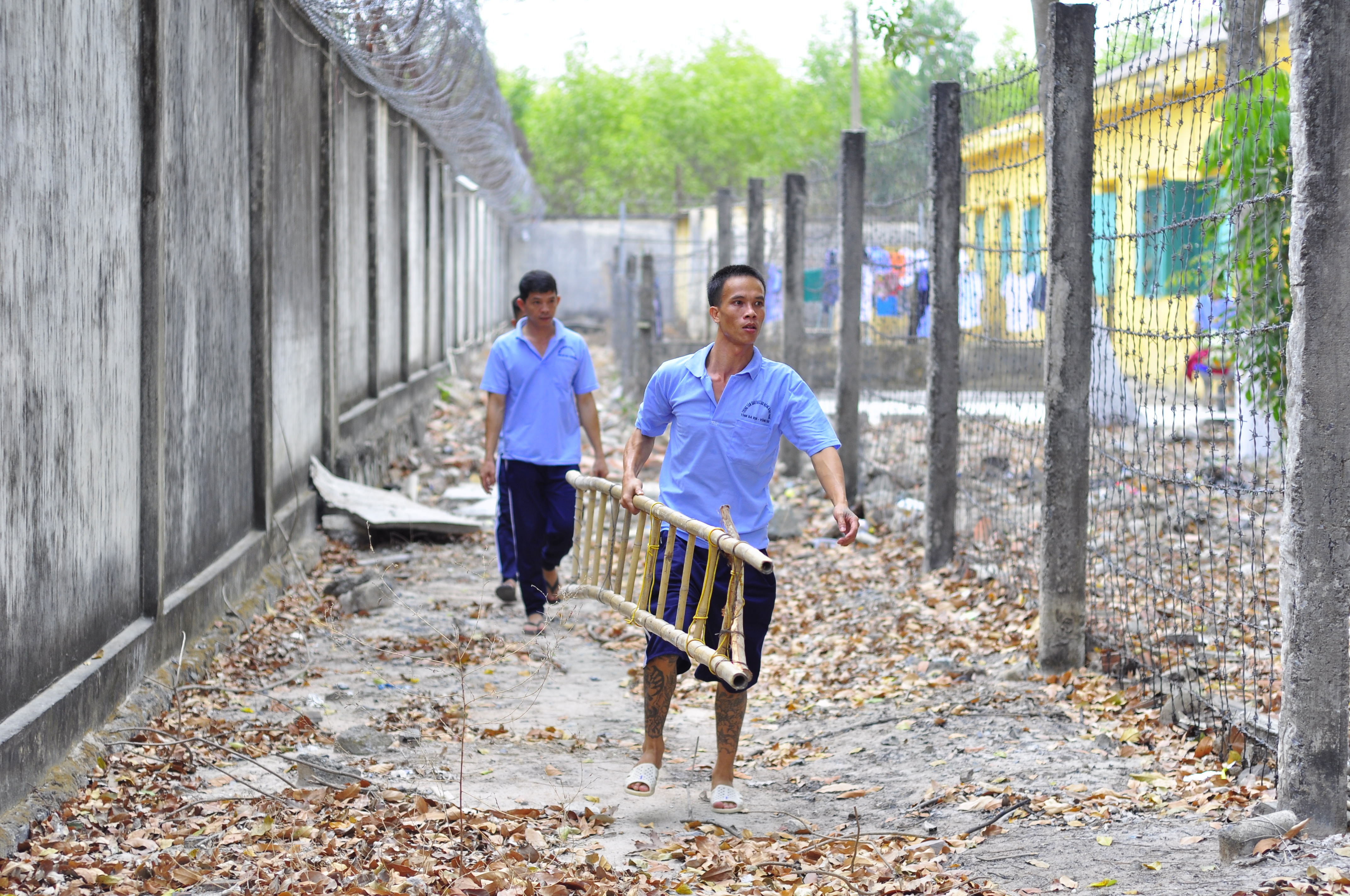 Hai lanh dao trung tam cai nghien bi dinh chi cong tac hinh anh