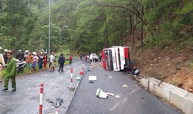 tai nạn thảm khốc trên đèo Prenn ảnh 1 tai nan tham khoc tren deo Prenn anh 1