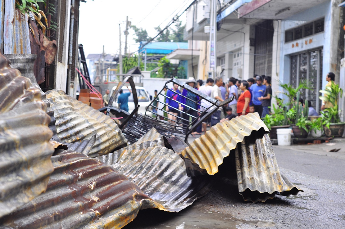 nguyen nhan chay nha 4 nguoi chet o Dong Nai anh 1