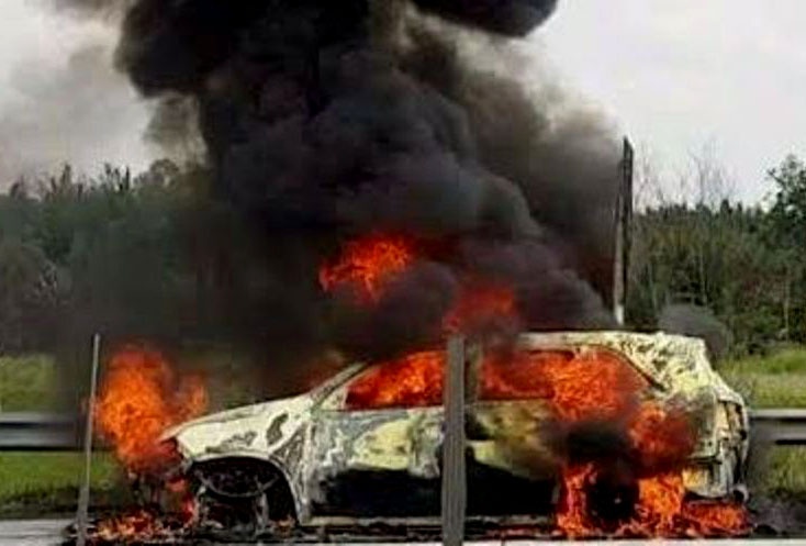 Oto 7 cho chay rui tren cao toc Long Thanh anh 1