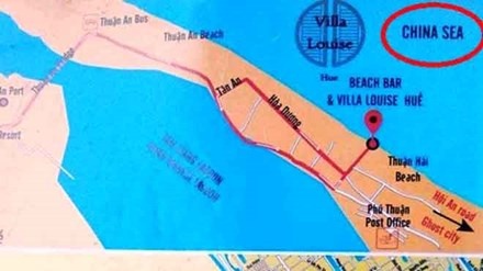 Thu giu hang tram ban do ghi sai ten bien cua Viet Nam hinh anh