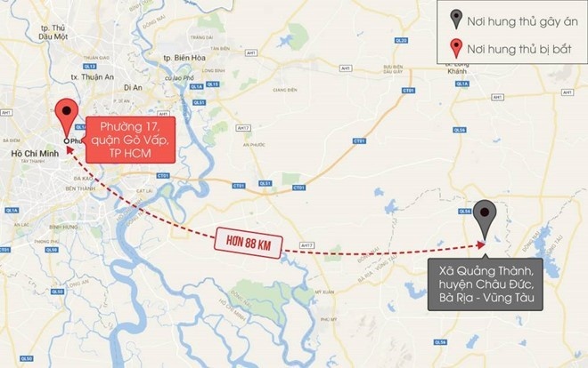 Truy bắt kẻ giết vợ con cán bộ huyện ảnh 3 Truy bat ke giet vo con can bo huyen anh 3