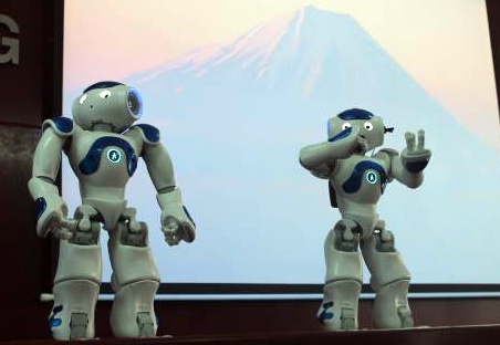 Robot thong minh day ngoai ngu cho sinh vien o Dong Nai hinh anh