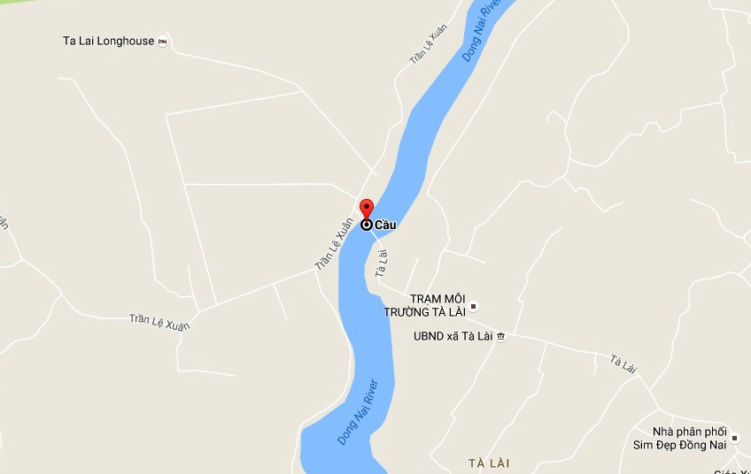 cầu Tà Lài sập ảnh 2 cau Ta Lai sap anh 2