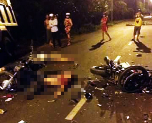 4 thanh nien tu vong tren duong ven bien sau vu tai nan hinh anh