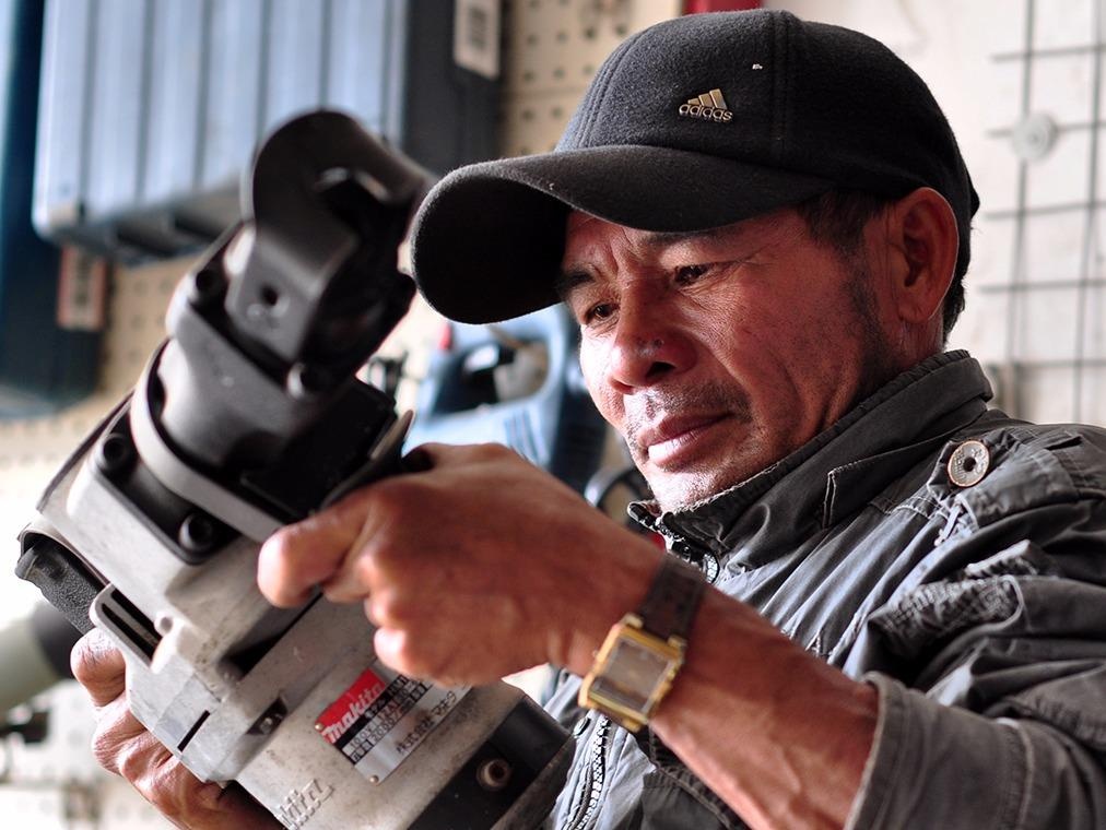 Cho ban hang 'nghia dia' co mot khong hai hinh anh