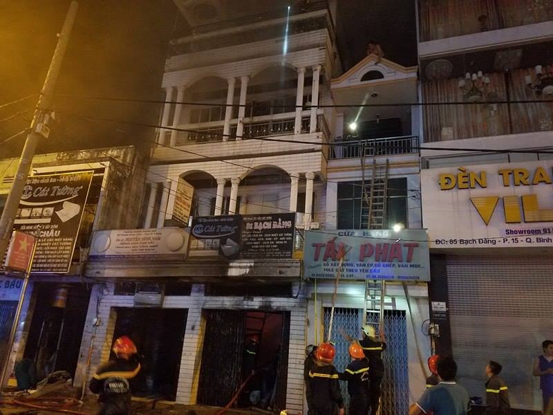 cháy nhà ở Sài Gòn ảnh 1 chay nha o Sai Gon anh 1