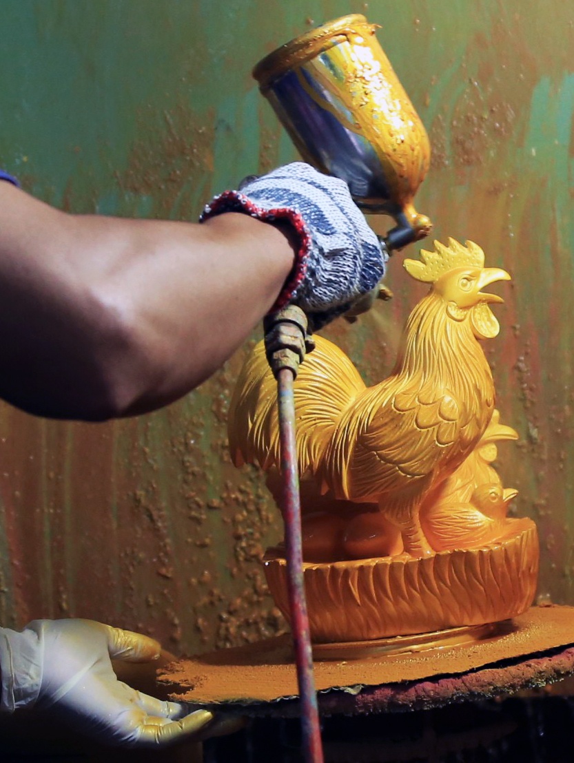 san xuat ga vang ban Tet anh 9