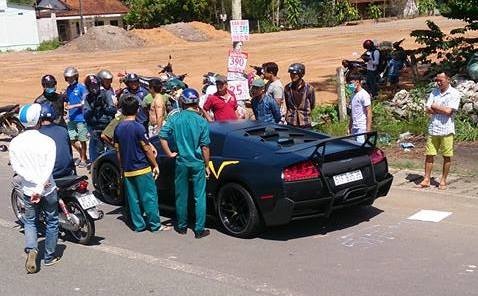 Sieu xe Lamborghini tong chet nguoi o Dong Nai hinh anh