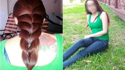 Cong an moi nguoi tinh cua co gai co hinh xam len lam viec hinh anh