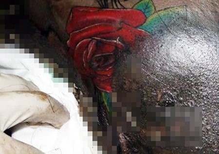 xac co gai xam hoa hong anh 1