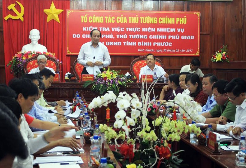 Lanh dao Binh Phuoc xin loi Thu tuong anh 1