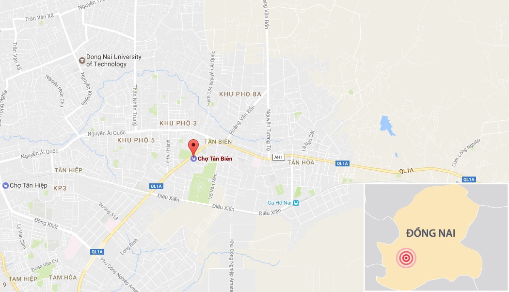 cháy chợ ở Đồng Nai ảnh 3 chay cho o Dong Nai anh 3