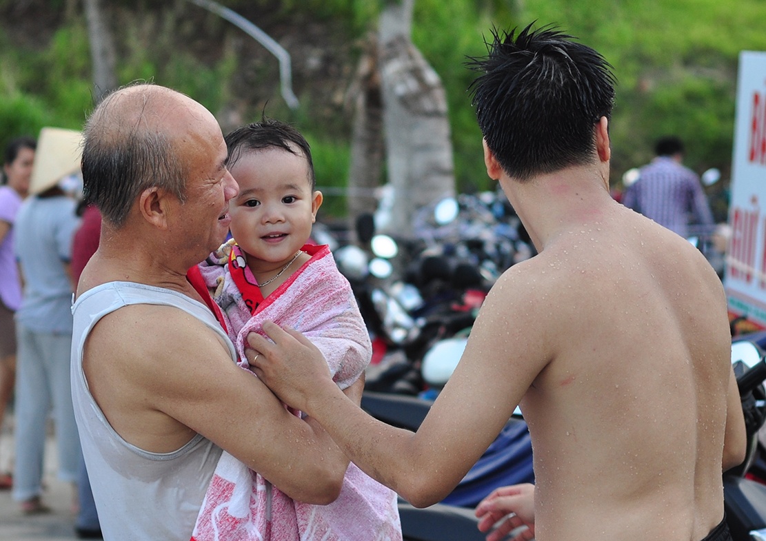 Du khach do ve bien Vung Tau dip le anh 3