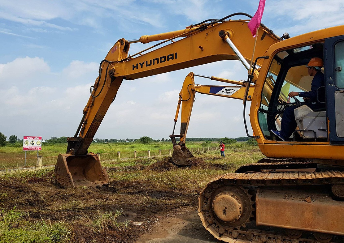 xu ly chat dioxin o bien hoa anh 1