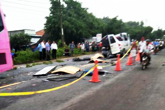 tai nạn 6 người chết ở Tây Ninh ảnh 1 tai nan 6 nguoi chet o Tay Ninh anh 1