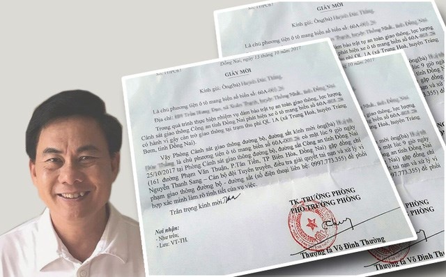 Bo Cong an yeu cau bao cao vu CSGT Dong Nai bi ky luat van thang chuc hinh anh