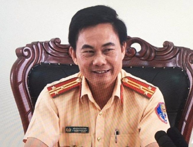 Duong thang tien cua ong Vo Dinh Thuong, Pho phong CSGT Dong Nai hinh anh