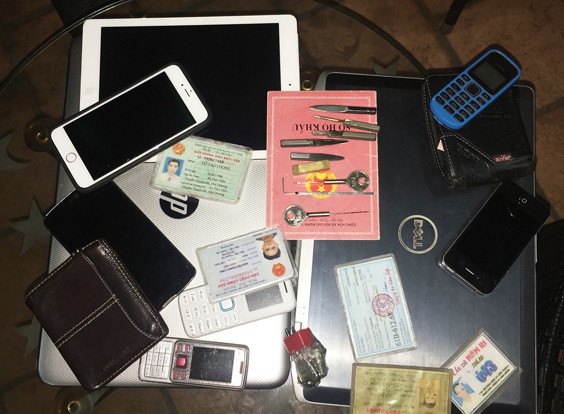 Nghi can trom xe may anh 1