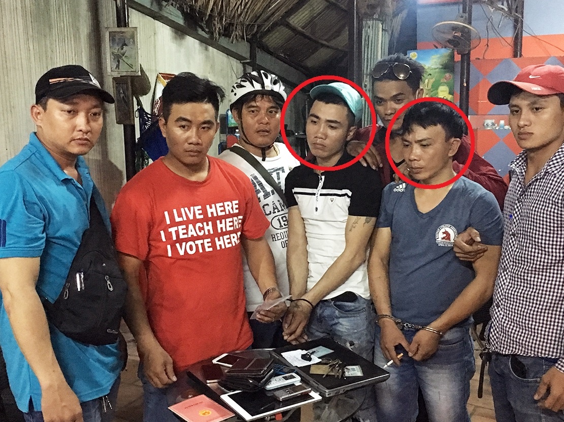 'Hiep si' lan theo dau vet, bat 2 nghi can trom hang loat xe may hinh anh