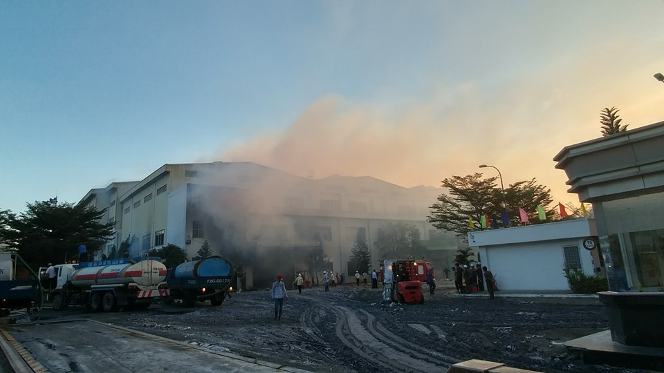 chay cong ty giay o vung tau anh 1