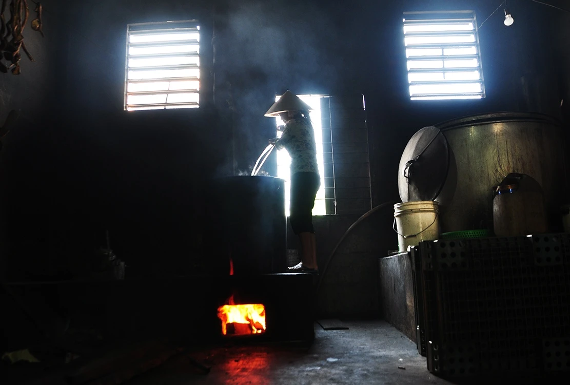 lang banh chung vao Tet anh 2