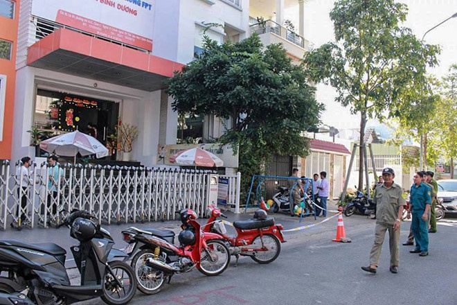 Nghi pham sat hai bao ve o Binh Duong ra dau thu hinh anh