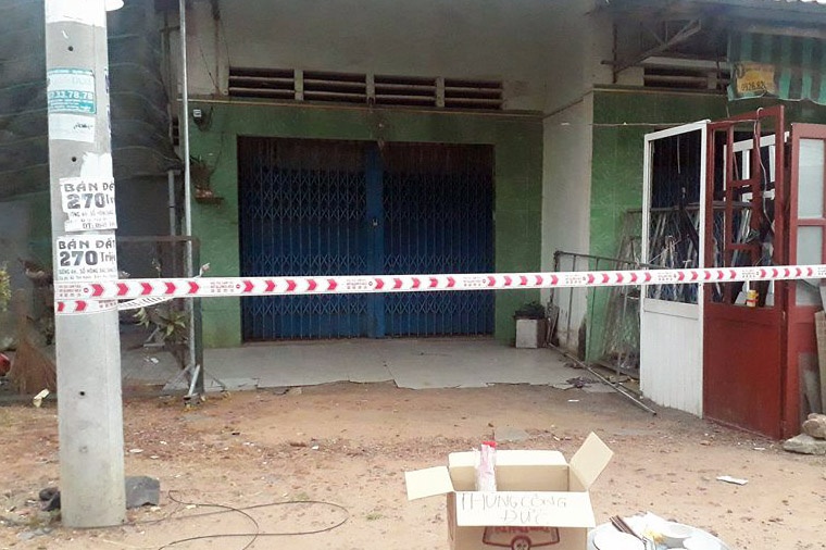 Nguoi dan ong tu vong trong can nha khoa trai cua hinh anh