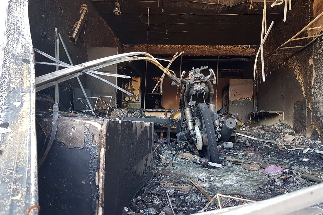 canh sat kham nghiem hien truong vu chay anh 10