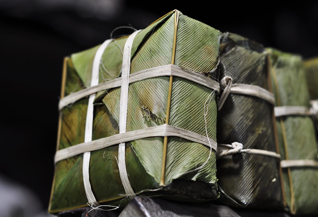 lang goi banh chung,  tet ky hoi,  xuat khau anh 11