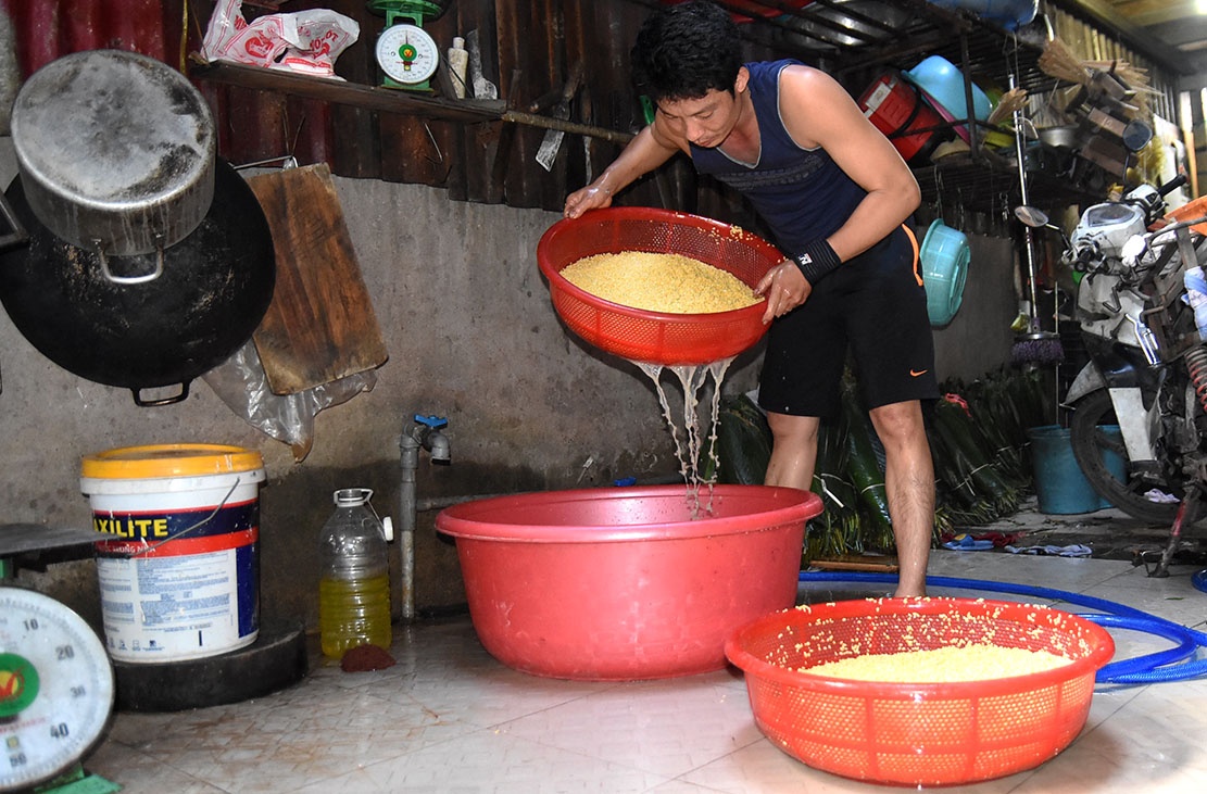 lang goi banh chung,  tet ky hoi,  xuat khau anh 3
