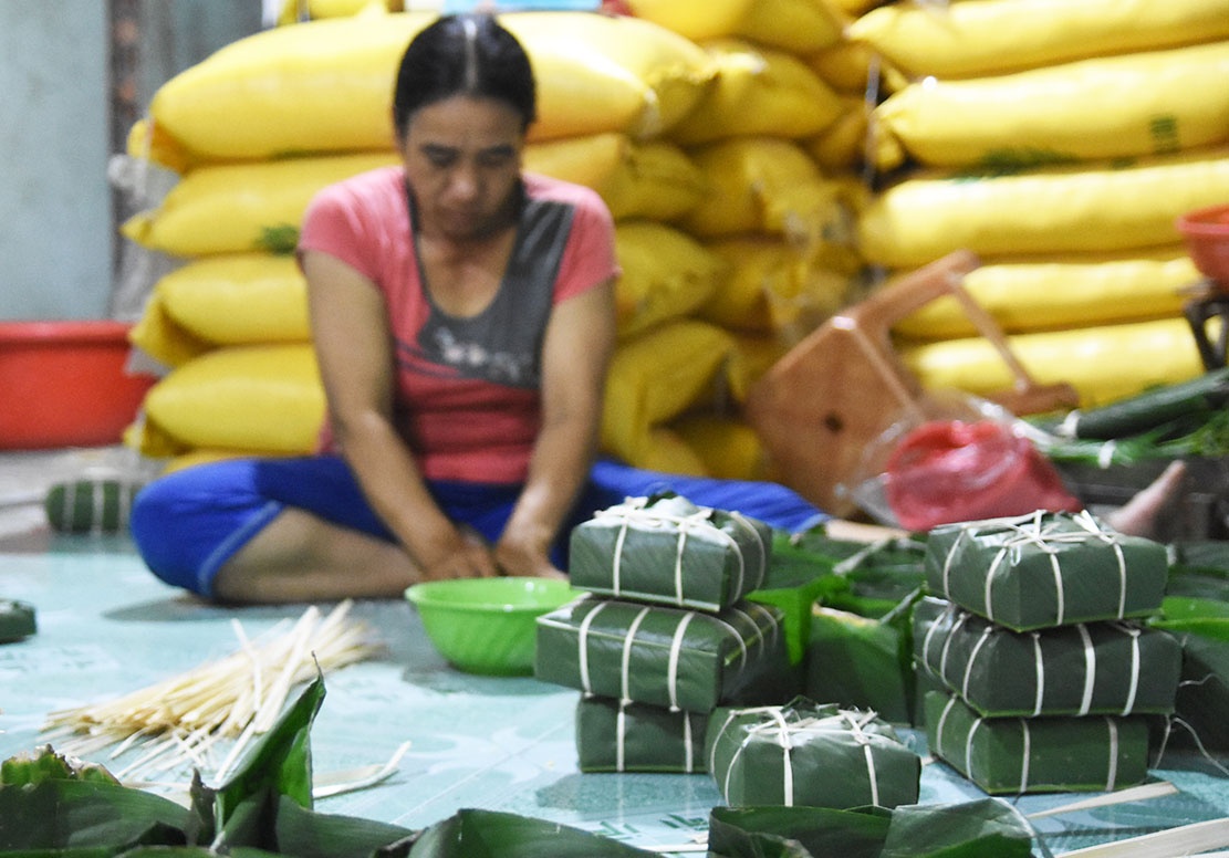lang goi banh chung,  tet ky hoi,  xuat khau anh 8