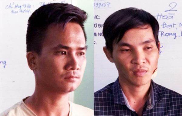 Hai cong an xa bi danh trong thuong khi xong vao bat o bac hinh anh