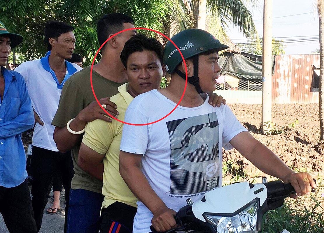 bi hiep si bat vi trom xe tai anh 1