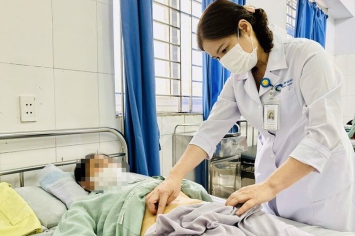 Di kham dinh ky, nguoi phu nu vo tinh phat hien mac ung thu hinh anh