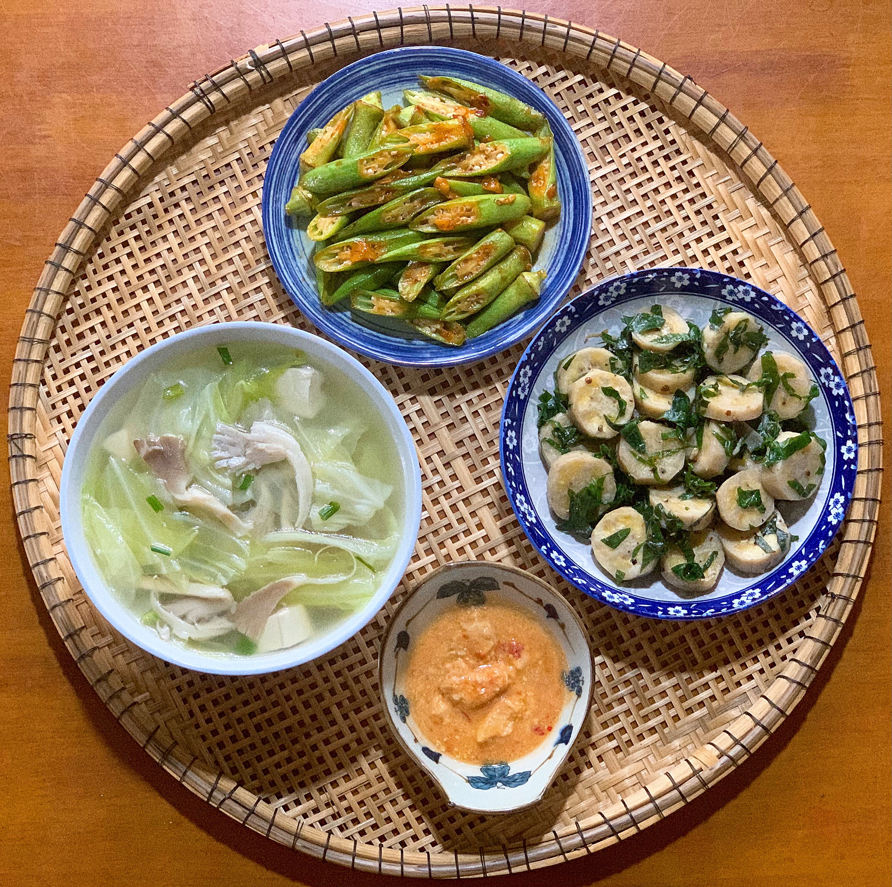 rau cu qua,  com chay,  mon an anh 13