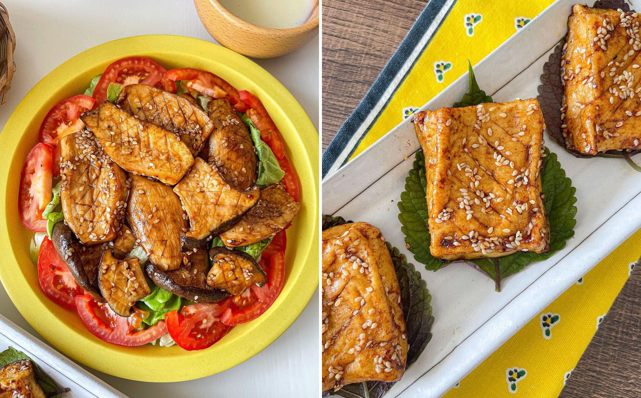 đậu hũ, nấm, chiên giòn ảnh 6 dau hu, nam, chien gion anh 6