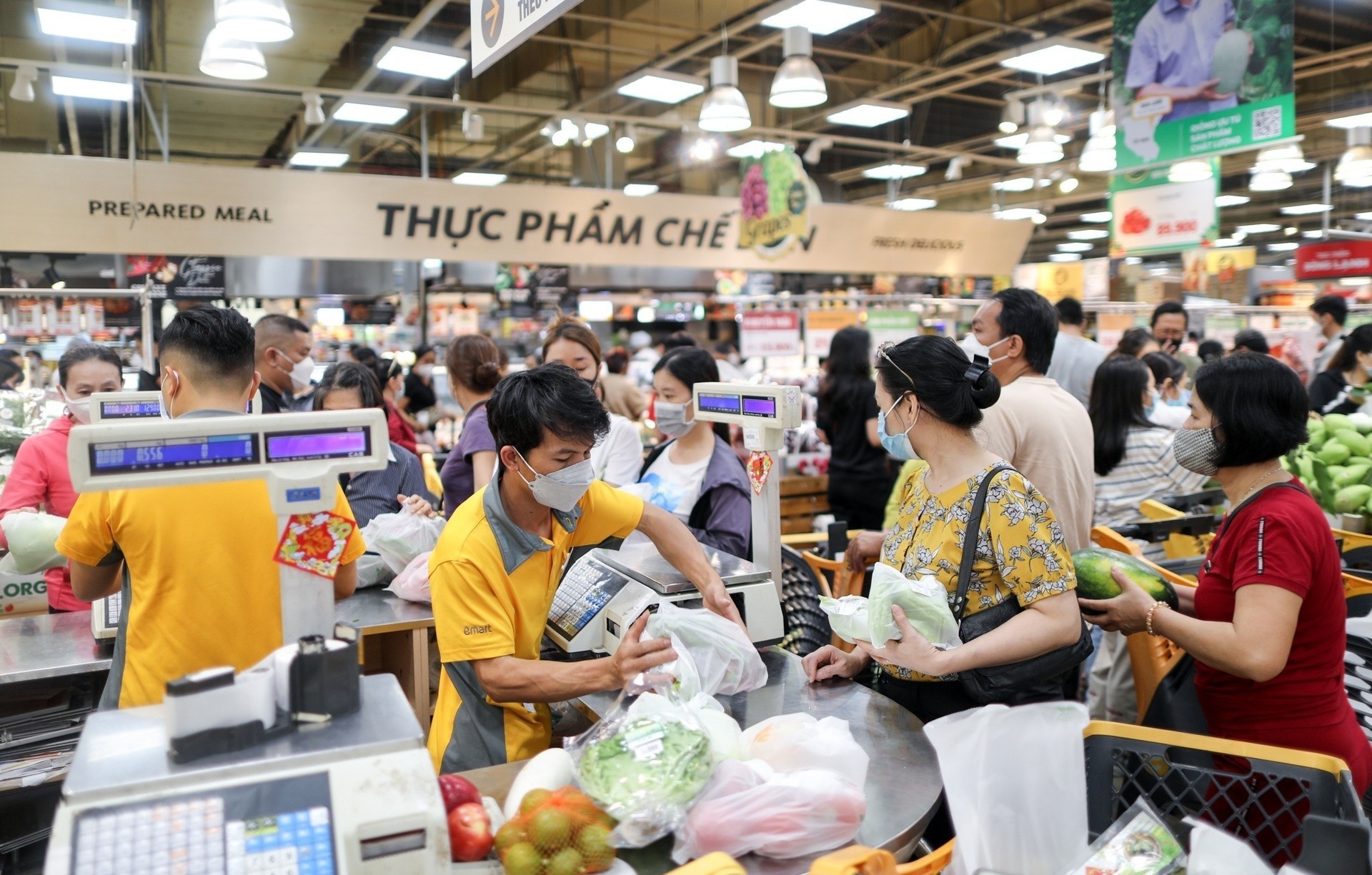 CPI thang 1 tang manh vi Tet Nguyen dan hinh anh