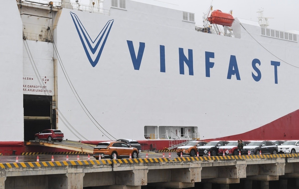Cong ty My sap sap nhap VinFast chuyen san giao dich hinh anh