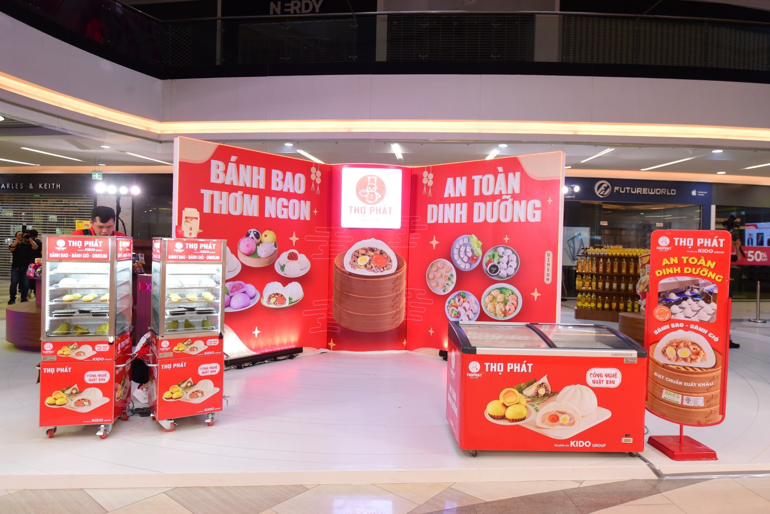 Kido muon mo 12.000 cua hang ban banh bao hinh anh