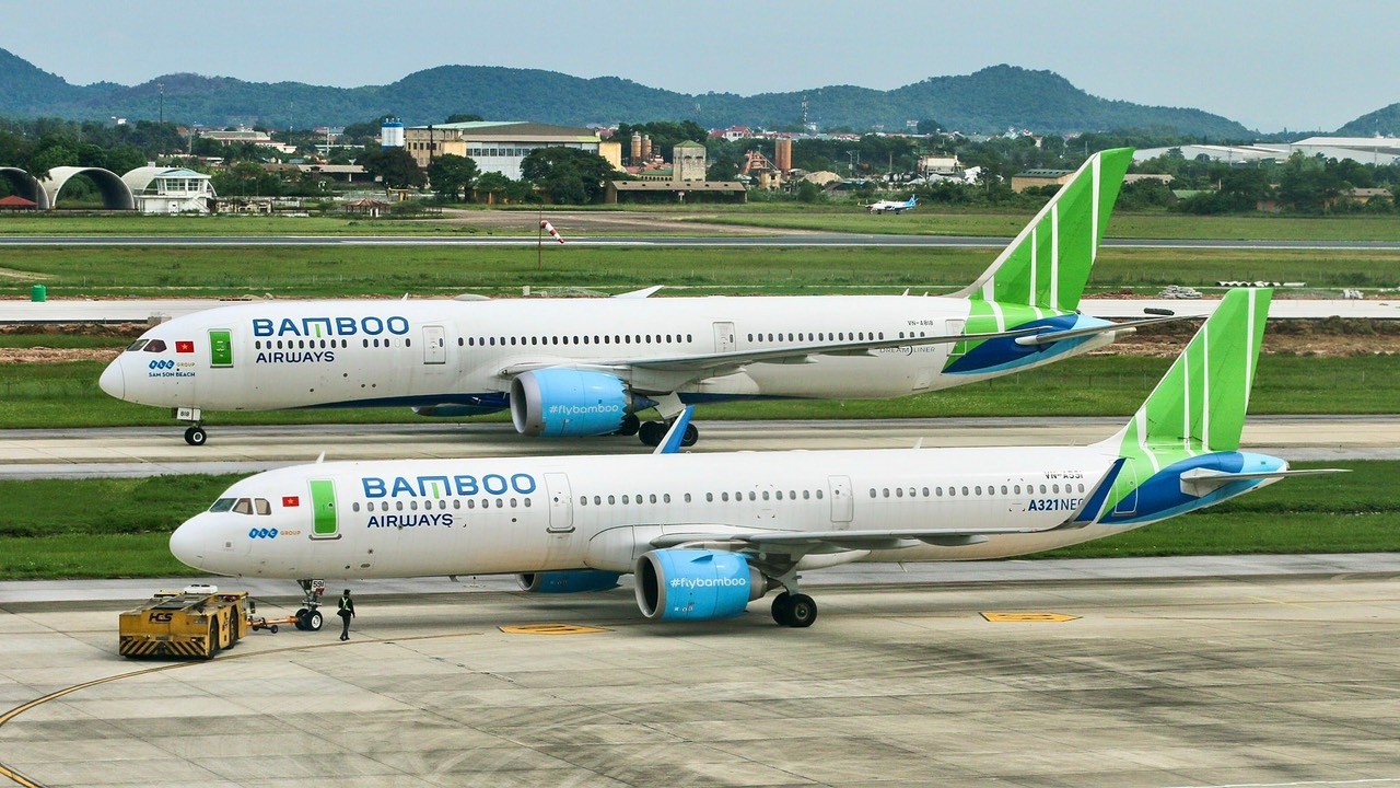 Bamboo Airways ky hop dong bao duong may bay 36 trieu USD hinh anh