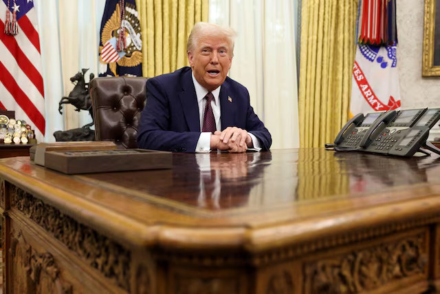 Ong Trump tuyen bo sap tang thue quan voi nhieu nuoc hinh anh